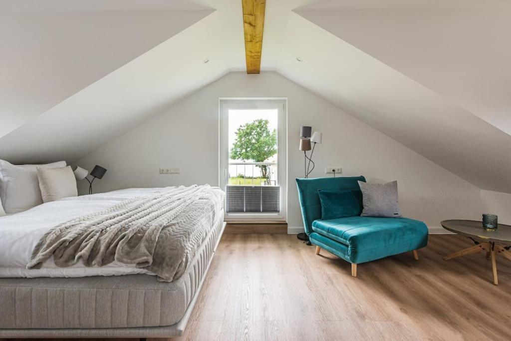 5 Sterne-Ferienhaus Eisvogel Am See Mit Sauna Und Kamin Krakow am See Dış mekan fotoğraf